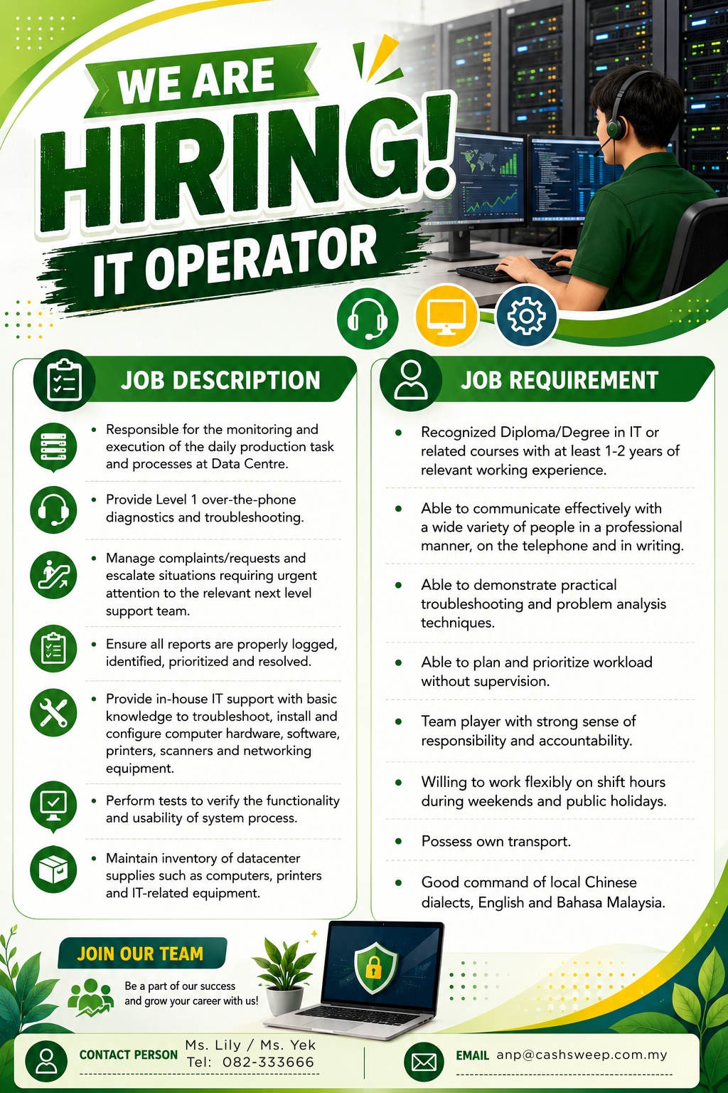 IT Operator